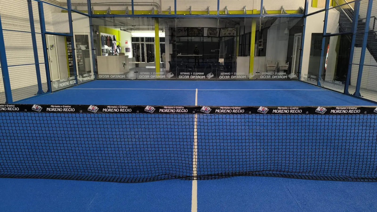 Pista de pádel cubierta